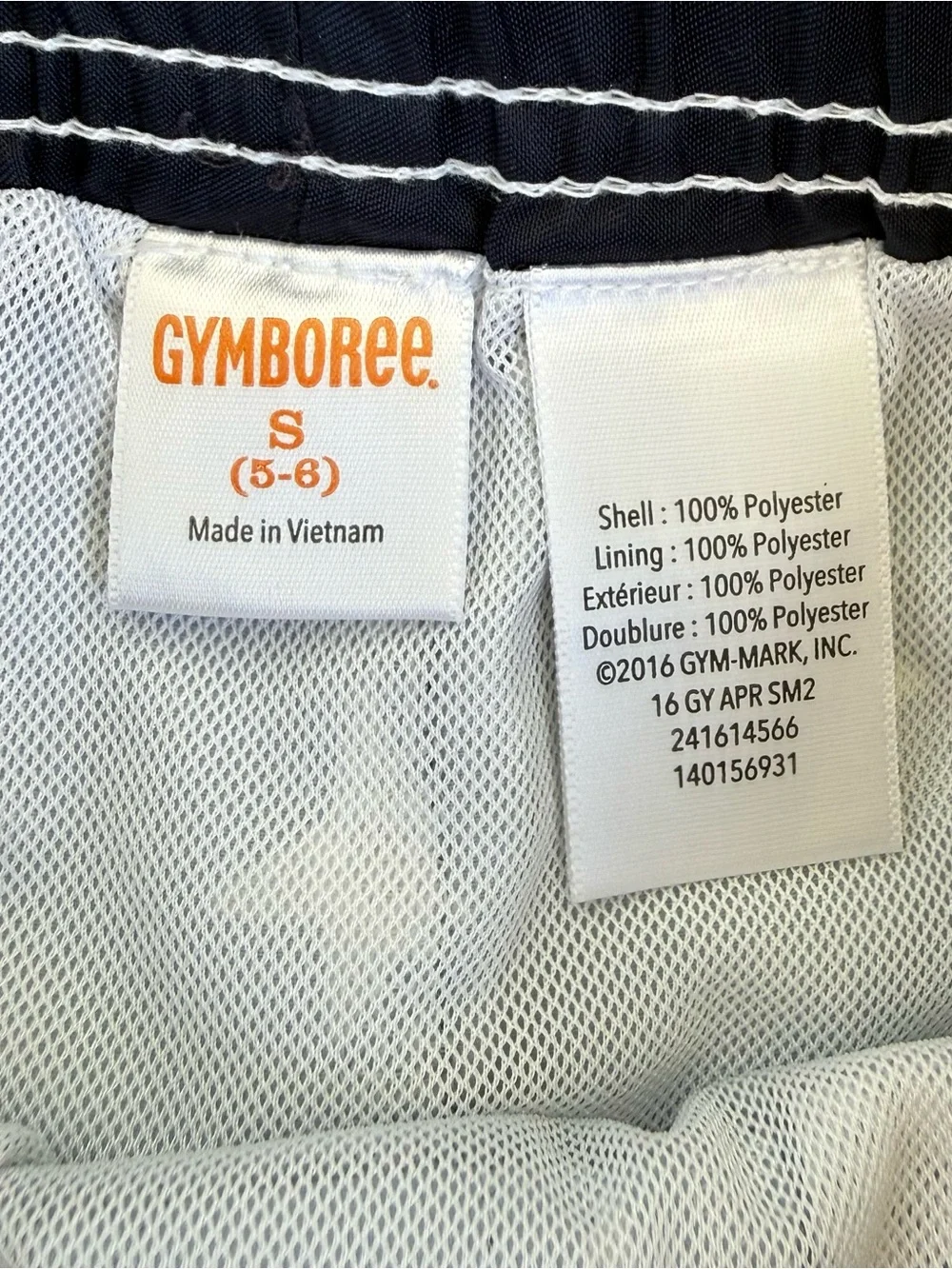 Gymboree Boys American Flag Swim Trunks w/Pockets - Red, White & Blue Size 5-6